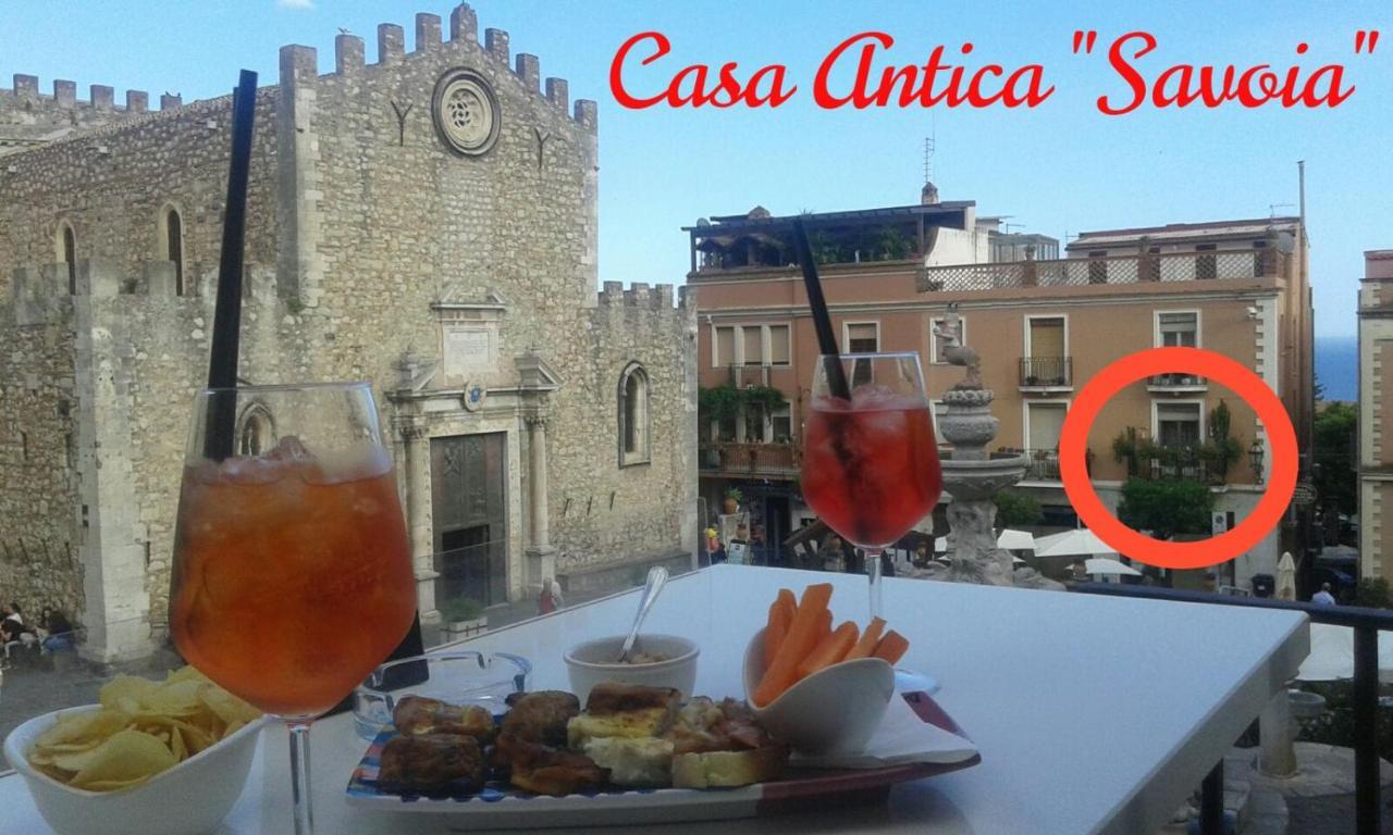Casa Antica Savoia Apartman Taormina Kültér fotó